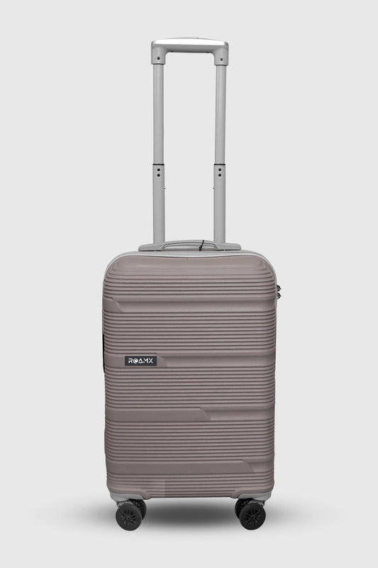 Roamx Small Check-in Suitcase (55 cm) 8 Wheels - Metrolite - Grey
