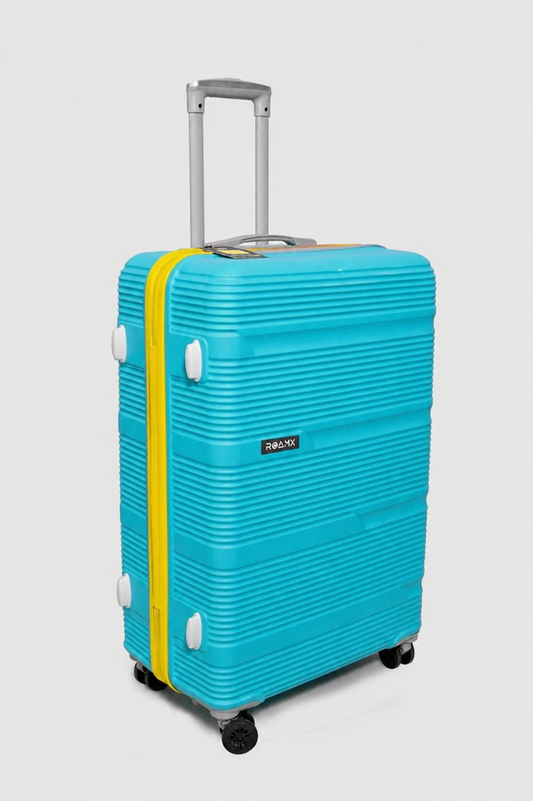 24 Inch ABS Hard Shell Trolley Suitcase | 8 Wheels | Lightweight Luggage Bag | Check-In Travel Suitcase | Scratch Resistant