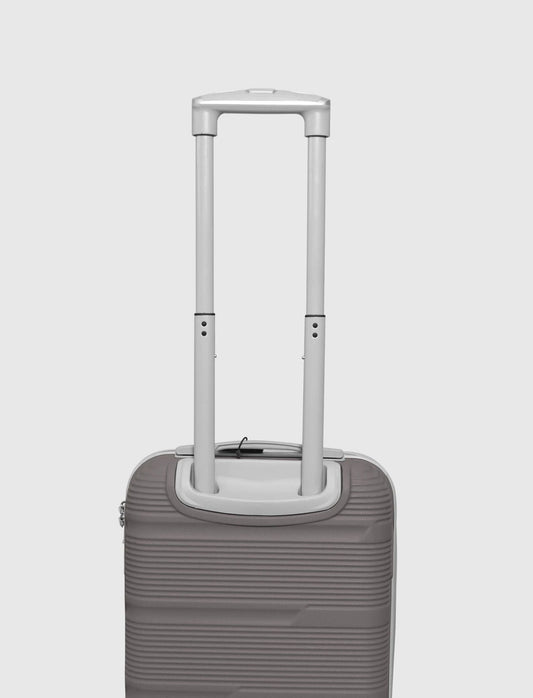 Roamx Small Check-in Suitcase (55 cm) 8 Wheels - Metrolite - Grey