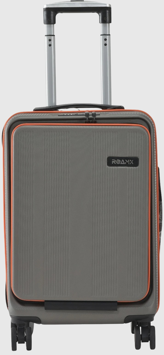 Roamx Small Overnighter & Briefcase (58 cm) 8 Wheels - Grey